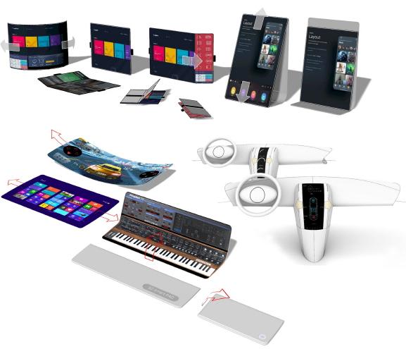 미래 스마트 융합제품을 선도할 스트레처블 디스플레이 응용제품 디자인 개발 선정