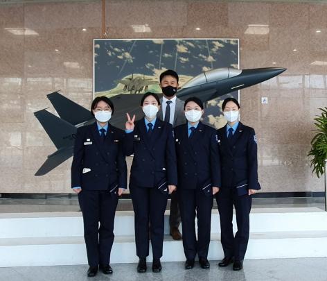 공군학군단 후보생들, '22년 미래 항공우주 학술대회' 우수상 수상