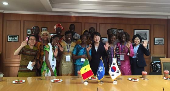 Our university hosts program inviting youth from Senegal to Korea