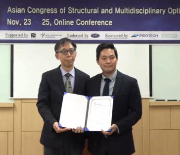 Professor Namwoo Kang awarded with the ‘ACSMO2020 Young Scientist Award’
