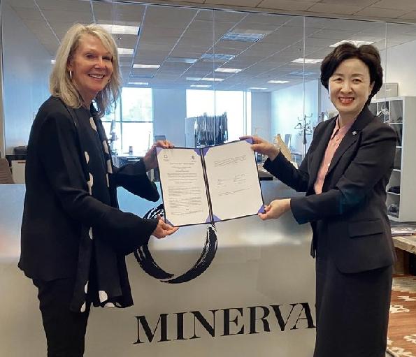 Sookmyung Women’s University and Minerva University signed an MOU to establish education partnership