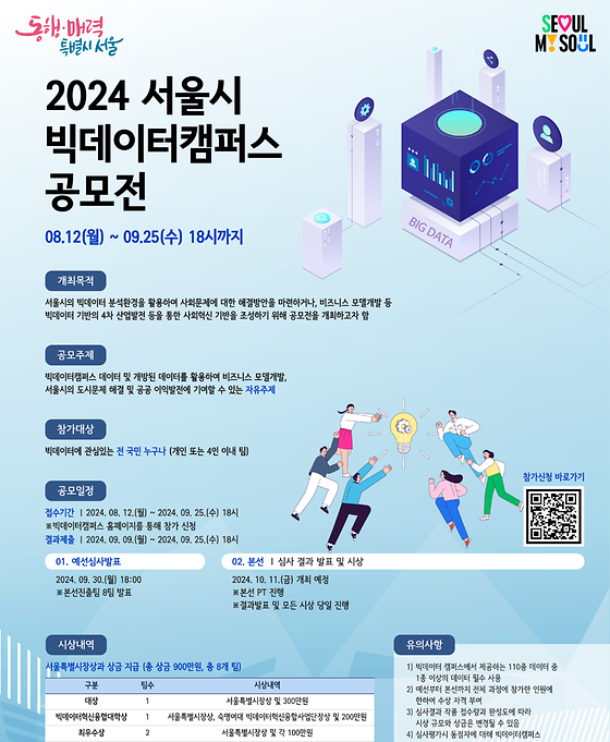 2024 서울시 빅데이터캠퍼스 공모전