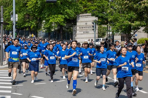 새로운 120년 향해 뛰다…'숙명 120, 지금 바로 RUN!' 마라톤 개최